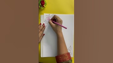 Title page border design|Project border design| #shorts #projectfiledecoration #border_design