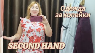 SEСOND HAND примерка размер плюс сайз 👚 Новый завоз и скидка -Каждая вещь по 70 рублей 💃Что купила?