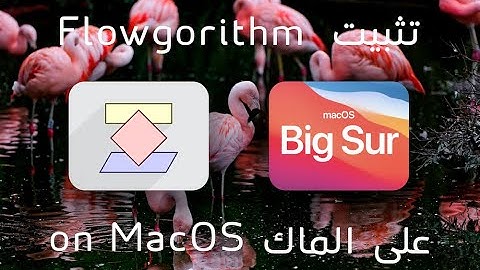 طريقة تثبيت برنامج Flowgorithm على نظام الماك macOS | مقدمة إلى حل مسائل