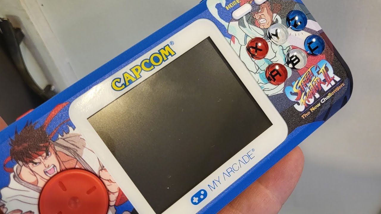 My arcade street fighter 2 pocket player pro