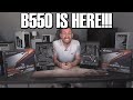 Gigabyte Aorus B550 Master and Pro Preview