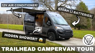 MUST SEE CAMPER VAN TOUR! | Our NEW TRAILHEAD Build