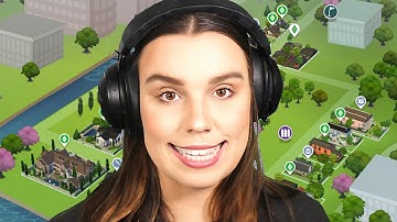 I rebuilt Newcrest (Sims 4 save game download, NO CC)