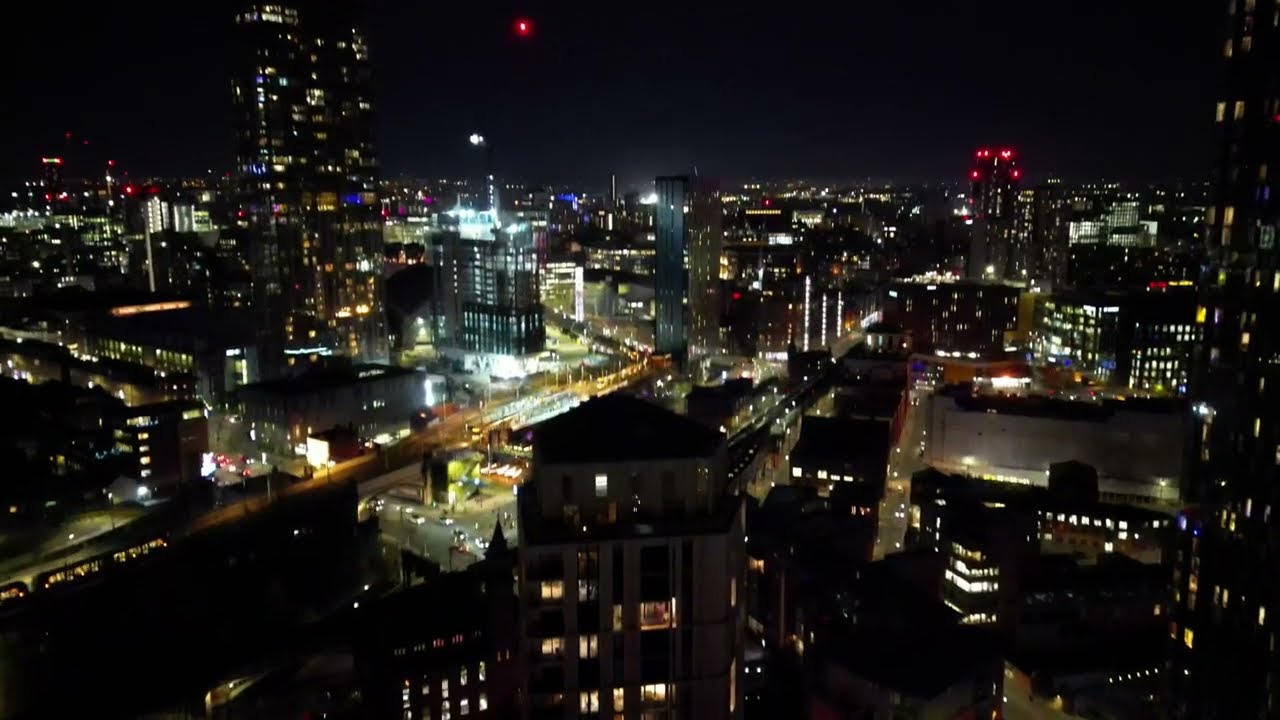 Castlefield at night - City of Manchester | Amazing lights | 