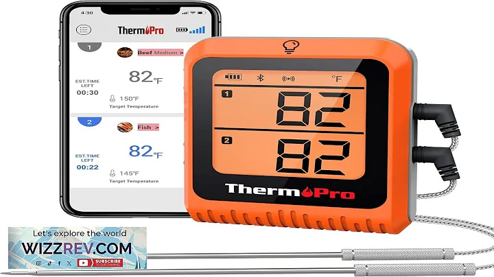 ThermoPro 650 ft Wireless Meat Thermometer Digital for Grilling and Smoking 2 Review