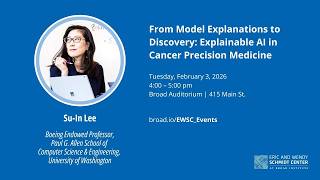 EWSC - From Model Explanations to Discovery: Explainable AI in Cancer Precision Medicine (2026)