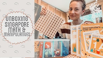Singapore Home Instructor | Math & Manipulatives | Unboxing Curriculum