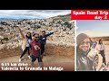 630 km drive from Valencia to Granada to Malaga | La Alhambra| Europe Vlog | World Heritage Site