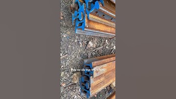 Thép ray cầu trục giá rẻ #thepray #steelrail #giacongcokhi #machine