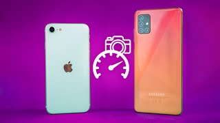 Iphone se 2020 vs samsung galaxy a51 speed test & camera test! a full
comparison including design, look, specs, performance, spe...