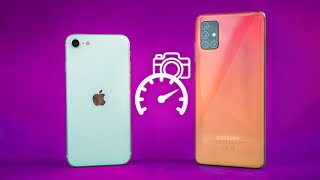 iPhone SE 2020 vs Samsung Galaxy A51- Speed & Camera Test! screenshot 3