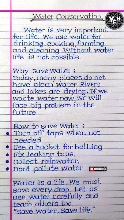 water conservation essay | essay on water conservation in english | save water essay | #savewater
