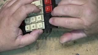 Vintage Commodore C108 restored to working condition