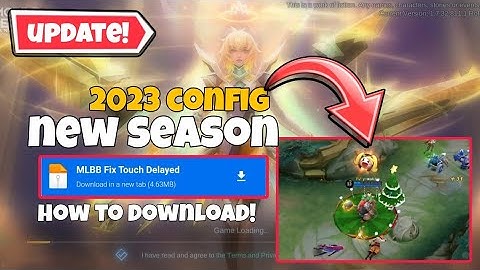 *UPDATE* FIX TOUCH DELAY IN MLBB 3ms Below W/60 FR 2023 | NEW CONFIG FOR NEW UPDATE | MLBB