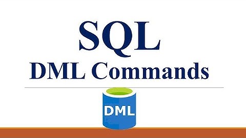 DML Commands in sql in Hindi - When to use Insert, Update, and Delete