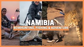 NAMIBIA ROADTRIP 💥 BOWHUNTING, FISHING and TRAVELLING in NAMIBIA 💥 HUNTING AFRICA with BOW ACTION