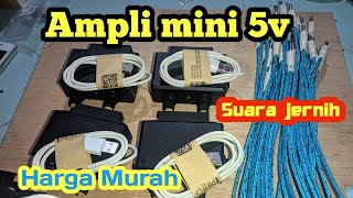 Review amplifier mini 5v, pam8403