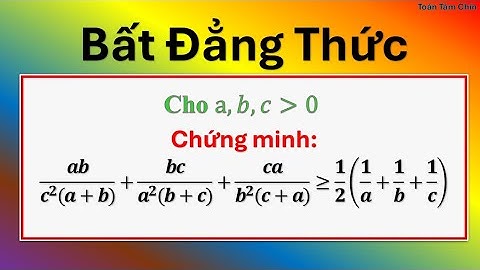 🐦‍🔥Luyện tập Bất đẳng thức Cauchy Schwarz dạng Engel (Cộng mẫu)#maths #mathematics #education#toan9