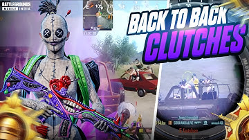 Most Intense Clutches 🔥 Fastest 1v4 in Conqueror Lobby Intense Solo vs Squad Gameplay | BGMI