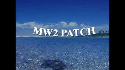 HOW TO GET MOD MENU ON MW2 PS3 (PATCH)