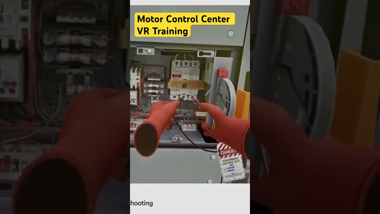 VR Training: Motor Control Center | Meta Quest #metaquest #virtualreality #technology #vr #xr