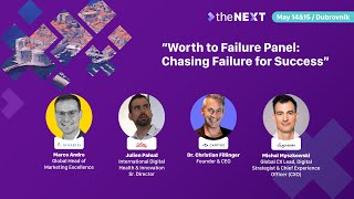 Day 2  Worth to Failure Panel: Chasing Failure for Success