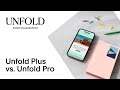 Unfold plus vs unfold pro