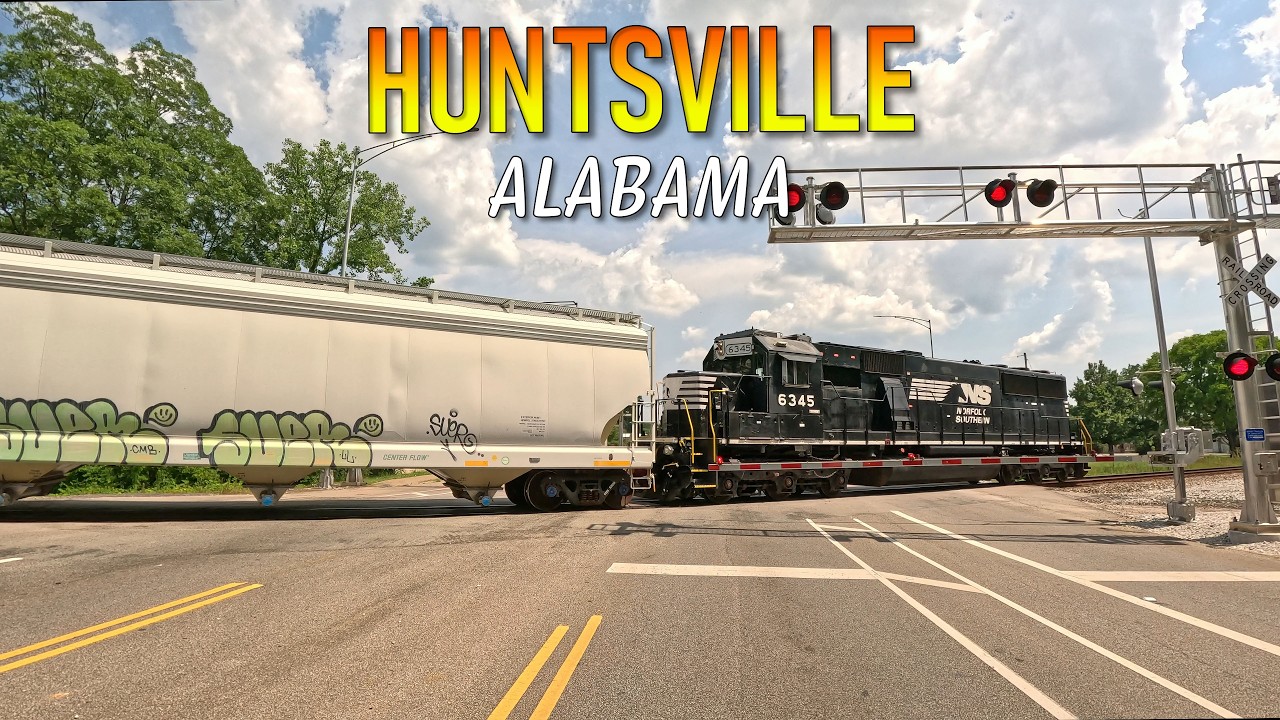 Huntsville Alabama Driving Through