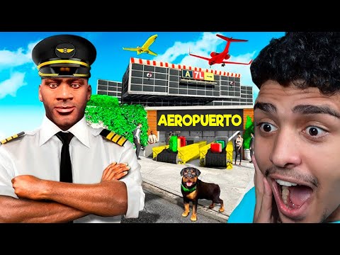 LA MANSIÓN DE FRANKLIN SE CONVIRTIÓ EN UN AEROPUERTO EN GTA 5