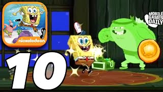 SPONGEBOB PATTY PURSUIT Gameplay Walkthrough Part 10 - FUN Sized Adventure Levels (Apple Arcade)