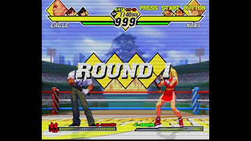 Eagle Athena Nakoruru K Groove   Capcom vs SNK 2 Dreamcast