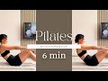 PILATES dla początkujących | 6 minut na start 💙Bez sprzętu | PL