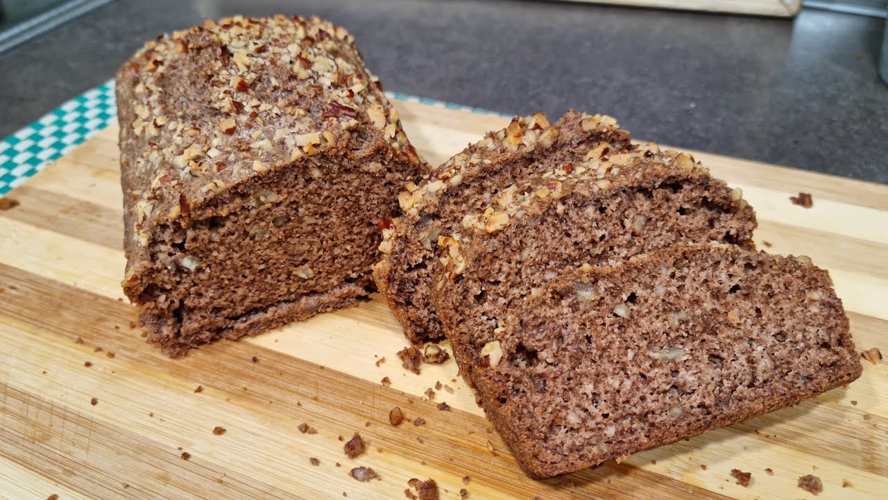 Pan de Nueces Keto, bajo en carbohidratos y alto en grasas saludables.🍞