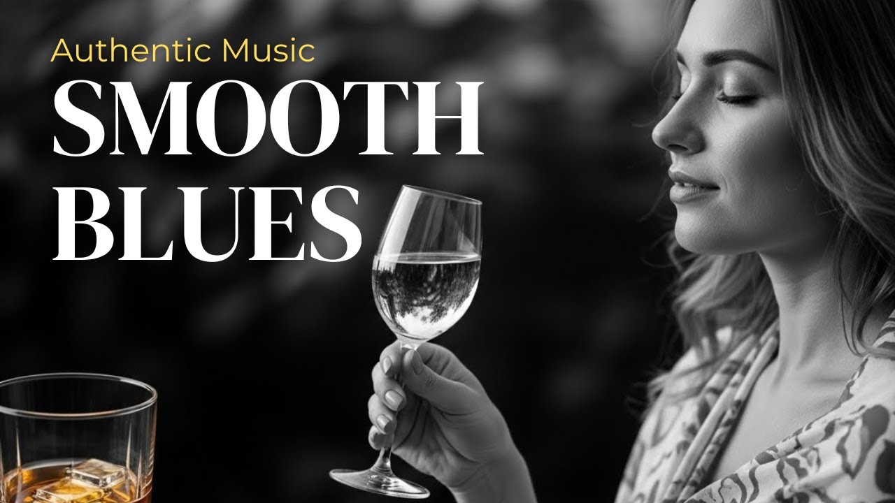 WHISKEY BLUES BACKGROUND | SMOKE & GUITAR VIBE | MIND CALM 🥃😌