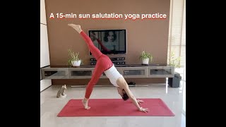 Short & Sweet Series | 15 min Sun Salutation yoga practice with Grace