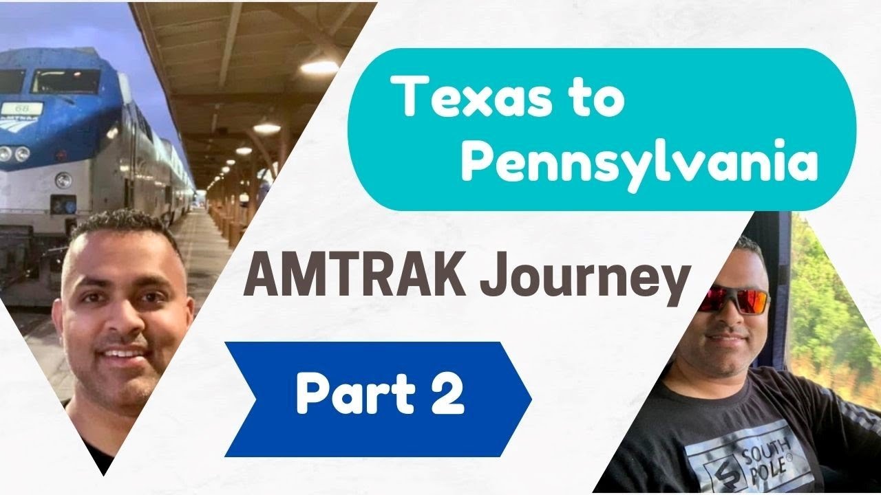🚂🚂PART 2 AMERICA ON AMTRAK 🚂🚂 - SAN ANTONIO - CHICAGO - PITTSBURGH  💥💥