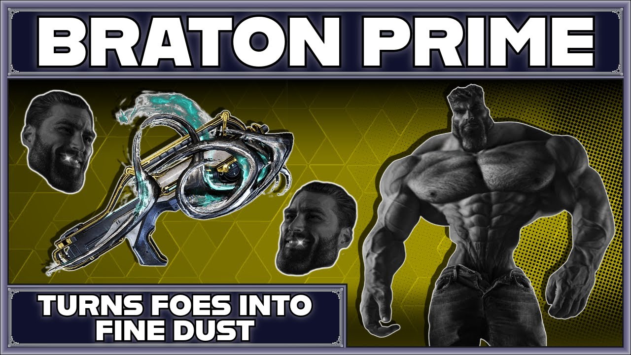 WARFRAME | BRATON PRIME INCARNON THE CHAD BUILD GUIDE! 2025 BUILD