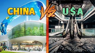 Living in China vs Living in America  This is truly shocking...  中国vs美国。。。我震惊了