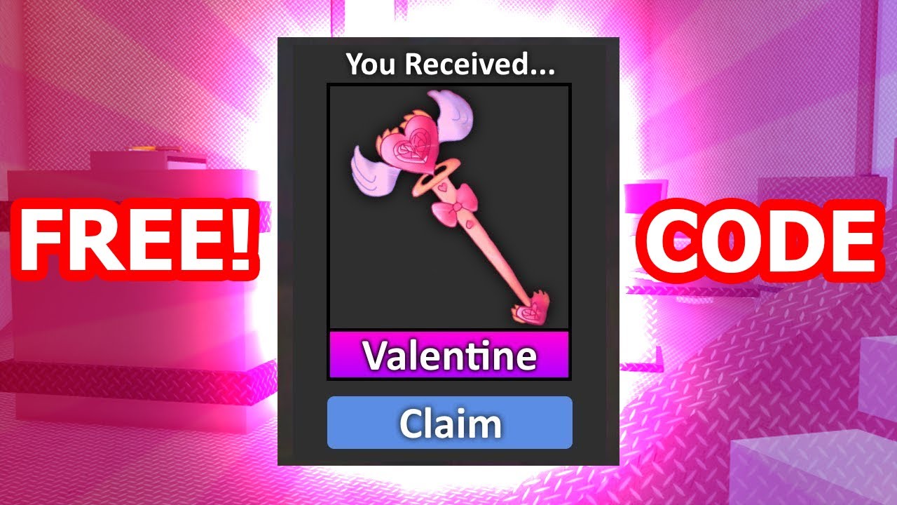 GIVEAWAY* HOW TO GET FREE GODLY HEARTBLADE IN MM2 VALENTINE'S DAY UPDATE!