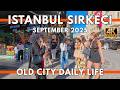 ISTANBUL TURKEY 2025 | Sirkeci &amp; Eminonu Daily Life – Street Food Paradise (4K Walking Tour)