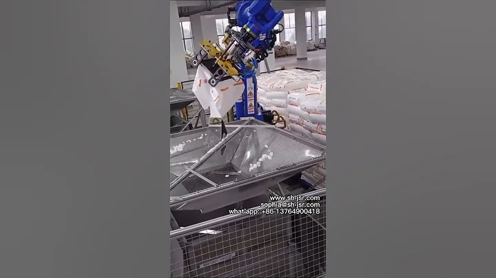 Yaskawa robot automatic loading and unloading unpacking and palletizing