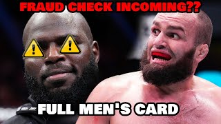 UFC Fight Night: Rozenstruik vs Gaziev Predictions &amp; Breakdown&#39;s (Full Men&#39;s Card)