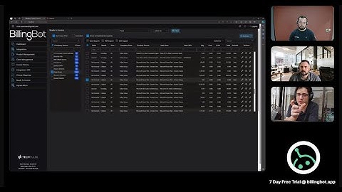 BillingBot + HaloPSA Webinar with Morgan Aspinall