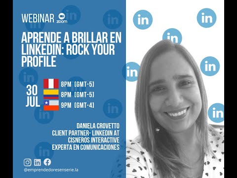 ? ??????? : Aprende a brillar en Linkedin: Rock your profile?