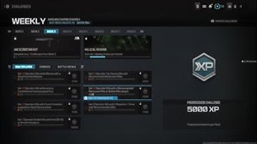 MW3 Season 4 Week 3 Challenges!