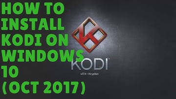 How To Install Kodi on Windows 10