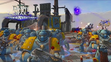 Grey Knights & Space Wolves vs Thousand Sons ! - Unification Mod | WH 40k: Dawn of War - Soulstorm