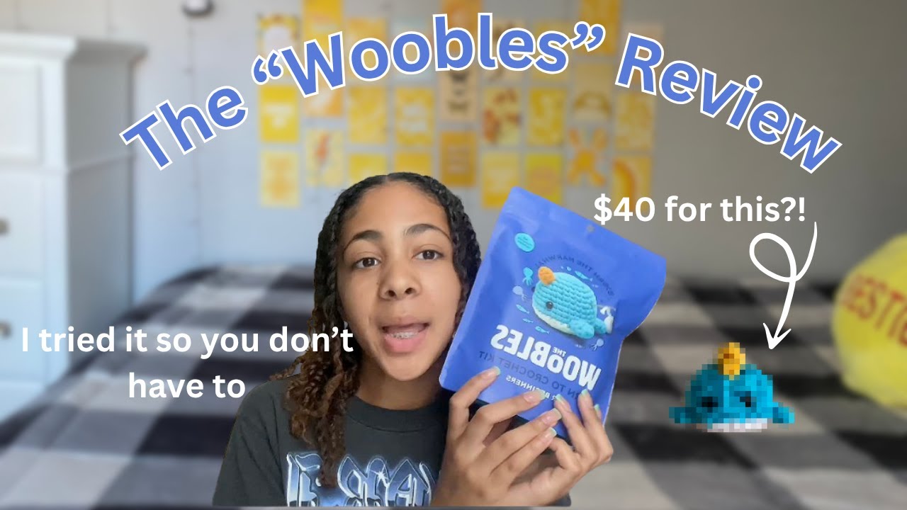 I bought the VIRAL crochet kit | Woobles thoughts & full review