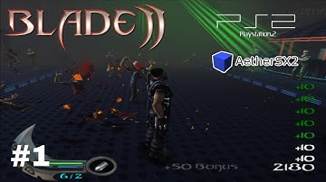 The Karkov Tower - Blade 2 PS2 Gameplay AetherSX2 Full Game Walkthrough Part 1