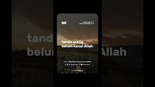 Tanda Orang Belum Kena Allah - Habib Muhammad Bin Alwi Al Haddad